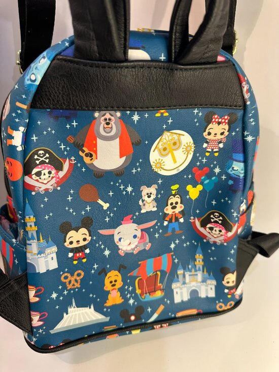 Loungefly Disney Character Print Mini Backpack Mickey Friends